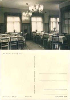 01744 Paulsdorf Hotel "Haus Seeblick" interior view *1958 Hanich1197