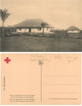 Pawa infirmary Belgian Congo Red Cross *ca. 1930