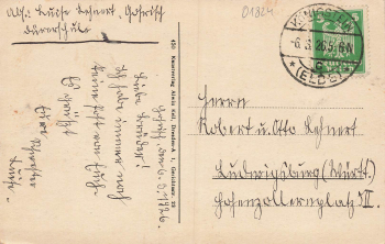 01824 Pfaffenstein climbing rocks Saxon Switzerland o 1926