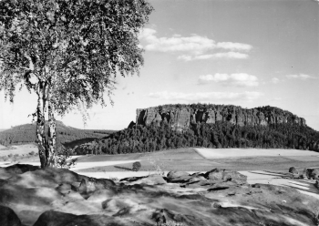 01824 Pfaffenstein Climbing Rocks Saxon Switzerland * 1975 Hanich2217