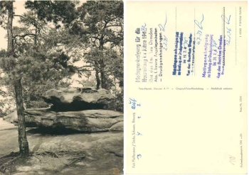 01824 Pfaffenstein Rittersitz Sächsische Schweiz *1977 Hanich1566