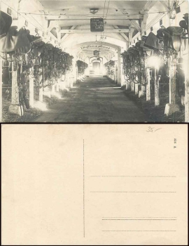 Pferdestall sehr schöne Echtfoto-AK  * ca.1910