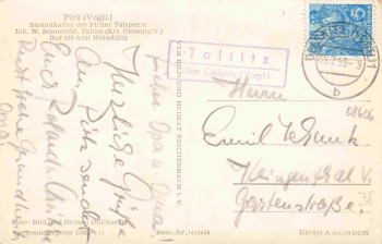 Warmbad Wiesenbad Erzgebirge Neudorfer Weg o 1910