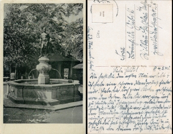 Pirmasens Schusterbrunnen o 4.5.1940