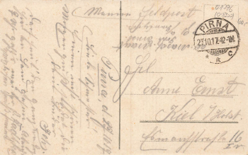 01796 Copitz Pirna Haufes Concert und Ball-Etablissement Litho o 1917