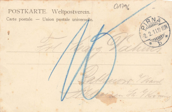 01796 Pirna Elbe o 1911