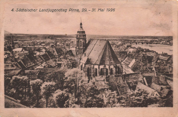 01796 Pirna 4. Sächsischer Landjugendtag 1926 o 1926
