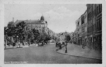 01796 Pirna Karl-Marx-Strasse o 1955