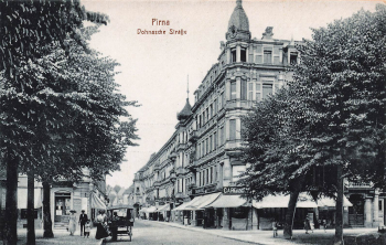 01796 Pirna Elbe Dohnasche Straße * um 1910