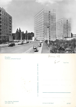 Pirnaische Vorstadt Dresden Steinstrasse Hotel Tourist * 1967