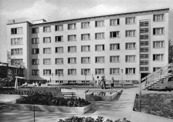 Jößnitz Plauen Vogtland FDGB Erholungsheim "Richard Mildenstrey" o 1981