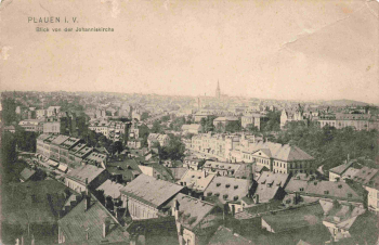 Plauen Vogtland König Friedrich August Brücke o um 1910