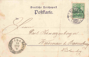 Plauen Vogtland Hochwasser 24. Juli 1901 o 1901