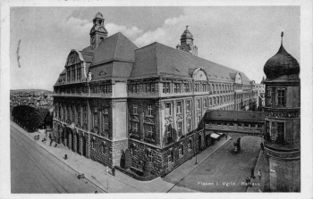 Plauen Vogtland Rathaus o 1938