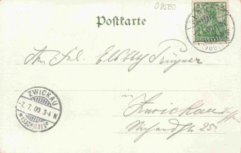 Plauen Vogtland Kleeblatt Litho o 1900