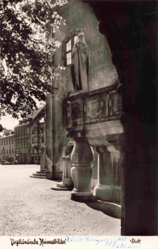 Plauen Vogtland Eingang zum alten Rathaus * 1963
