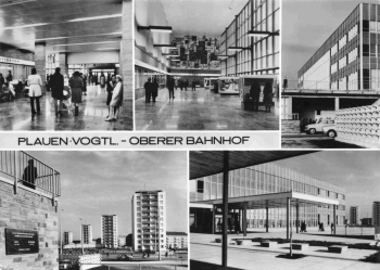Plauen Vogtland Oberer Bahnhof * 1976