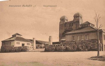 Plauen Vogtland Krematorium * um 1920