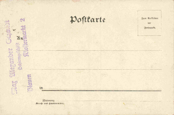 Plauen Vogtland Wochenmärkt Litho * um 1900