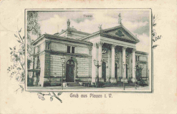 Plauen Vogtland Theater o 1910