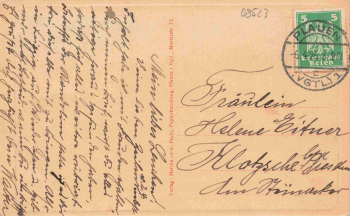 Plauen Vogtland Theater o 1925