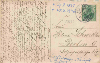 Zwickau Königstrasse Echtfotokarte o 1913