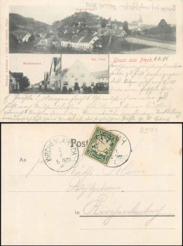 Plech Fränkische Schweiz o 2.4.1901