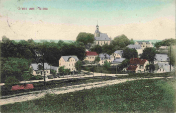09246 Pleissa Limbach-Oberfrohna Gasthof Goldener Stern o 1910