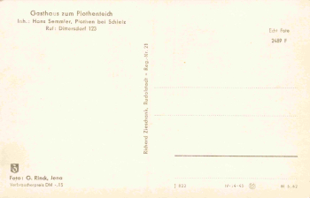 07907 Plothen Mehrbildkarte * 1962