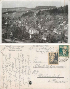 Pobershau im Erzgebirge o 3.8.1949