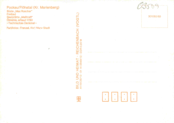 Pockau Erzgebirge Mehrbildkarte * 1989