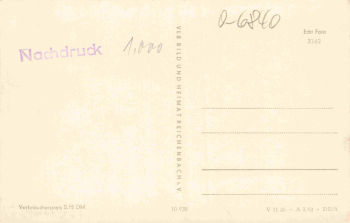 Pößneck Thüringen Mehrbildkarte * 1962