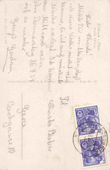 Pößneck Thüringen Breite Strasse o 1954