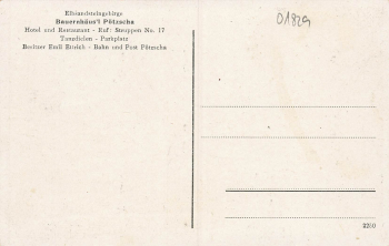 01829 Poetzscha Stadt Wehlen Bauernhaeusl Sächsische Schweiz * um 1930