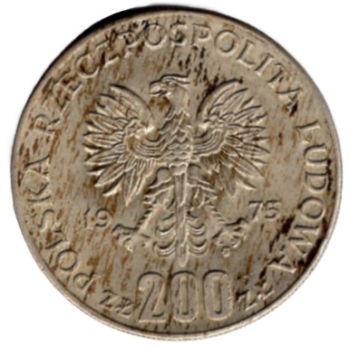 Polen 200 Zloty 1975 30. Jahrestag des Sieges der Alliierten in Europa