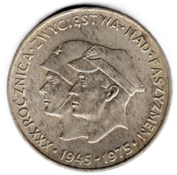 Polen 200 Zloty 1975 30. Jahrestag des Sieges der Alliierten in Europa