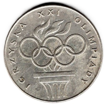 Polen 200 Zloty Olympische Spiele 1976 in Montreal