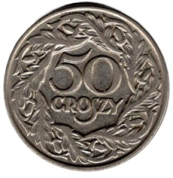Polen 50 Groszy 1923