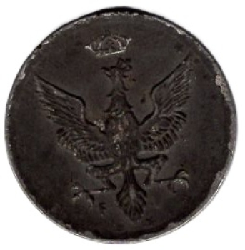 Polen Geplantes Königreich 10 Fenigow 1917 F