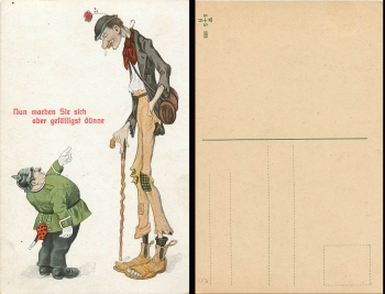 Policeman with Landsteicher * approx. 1920