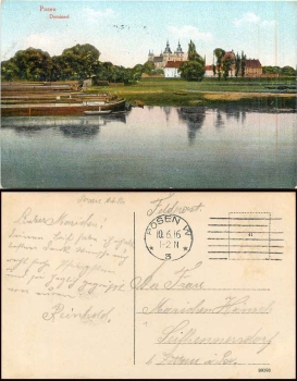Poznan Cathedral Island o 10.6.1916