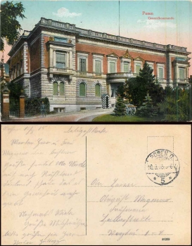 Poznan General Command o August 10, 1915