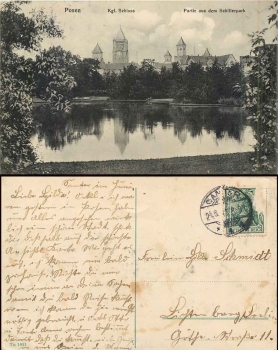 Posen Partie aus dem Schillerpark o 24.6.1913