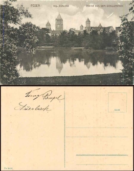 Posen Schloss Schillerpark *ca. 1920
