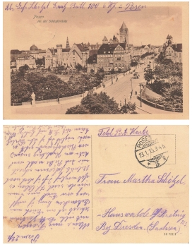 Poznan Palace Bridge o 23.1.1915