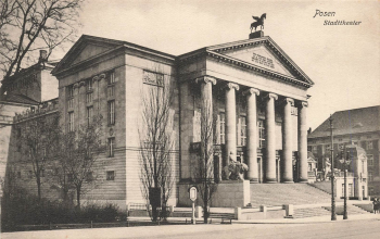 Posen Theater Poznan * um 1910