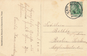 Posen Theater Poznan o 1915