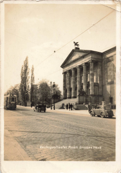 Posen Reichsgautheater Poznan o 1943