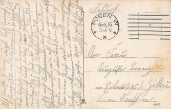 Posen Akademie Wartheland Poznan o 1916