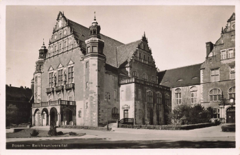 Posen Reichsuniversität Wartheland Poznan * um 1940